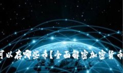 比特币钱包可以存哪些币